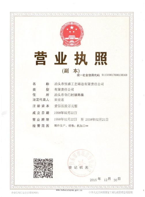 business license