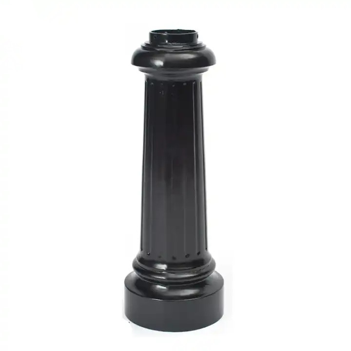 Cast aluminum outdoor lighting pole base supplier