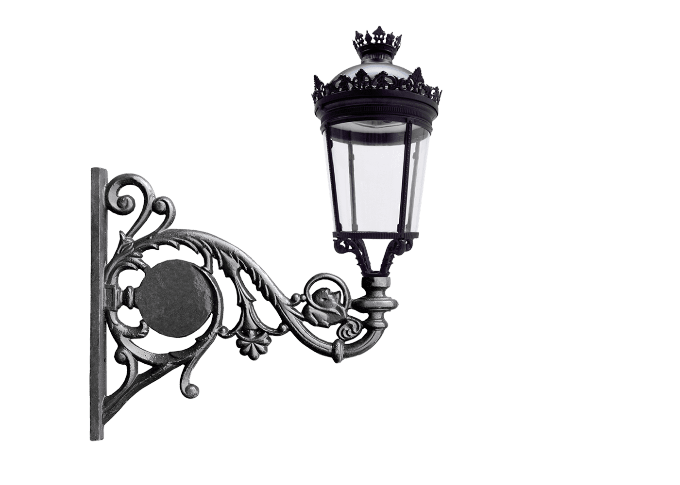 cast iron Pole-wall bracket manufacture