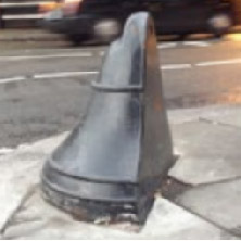 Road Removable Cast Iron Bollard